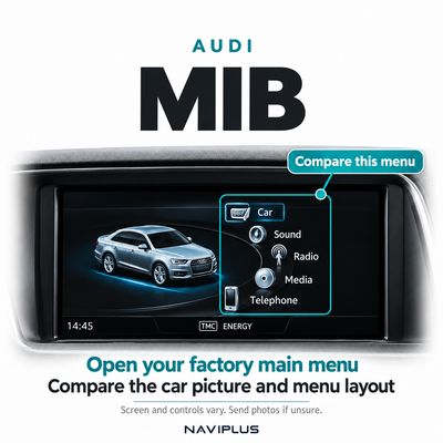 Audi with MIB Audio System