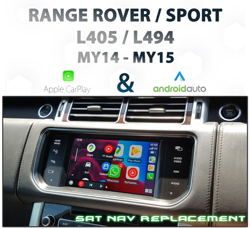 Range Rover L405 &amp; Range Rover Sport L494 IAM2 Apple CarPlay &amp; Android Auto Integration 2013–2015
