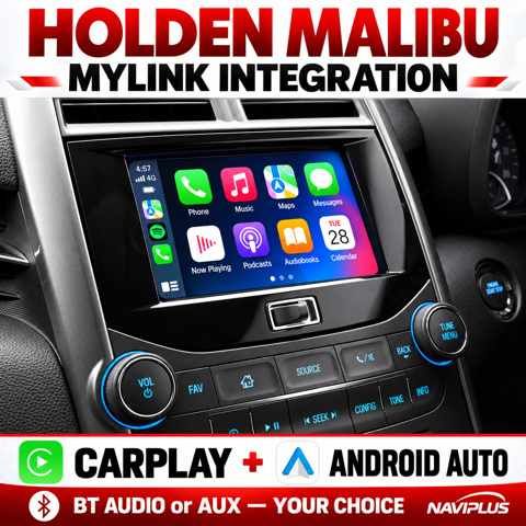 Holden Malibu MyLink Apple CarPlay &amp; Android Auto Integration