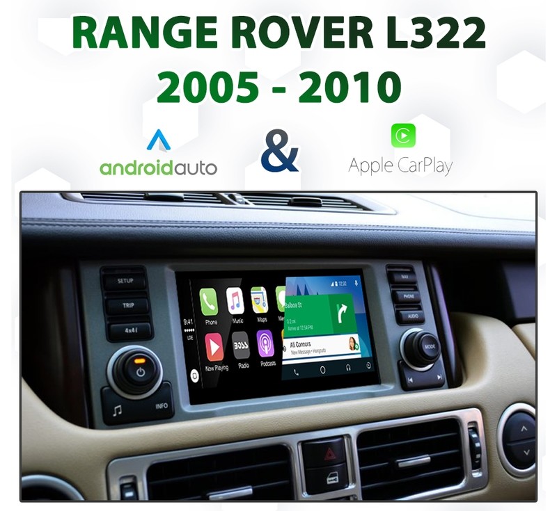 Range Rover L322 CarPlay &amp; Android Auto 2005–2010 | Naviplus