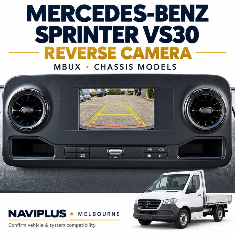 Mercedes-Benz Sprinter VS30 Reverse Camera Integration