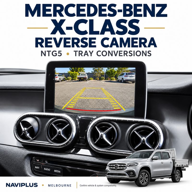 Mercedes-Benz X-Class Reverse Camera Integration