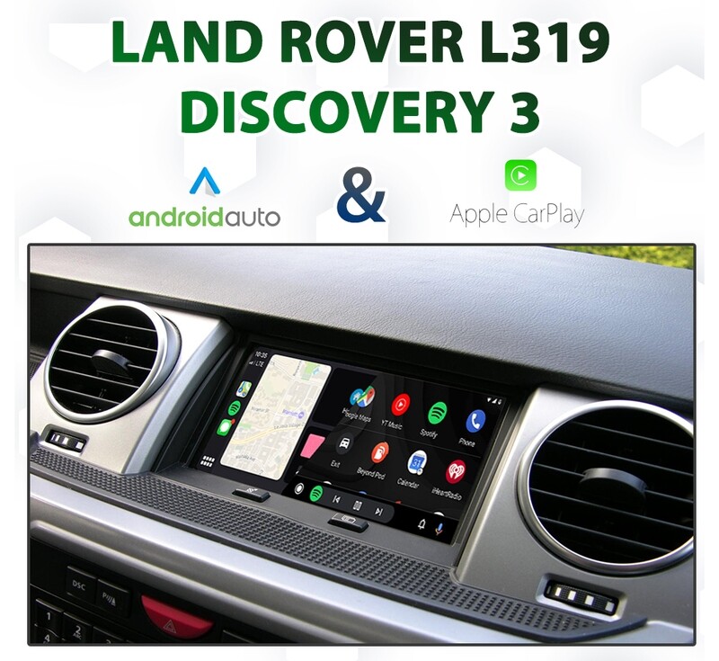 Land Rover Discovery 3 L319 Apple CarPlay &amp; Android Auto Integration 2005–2009