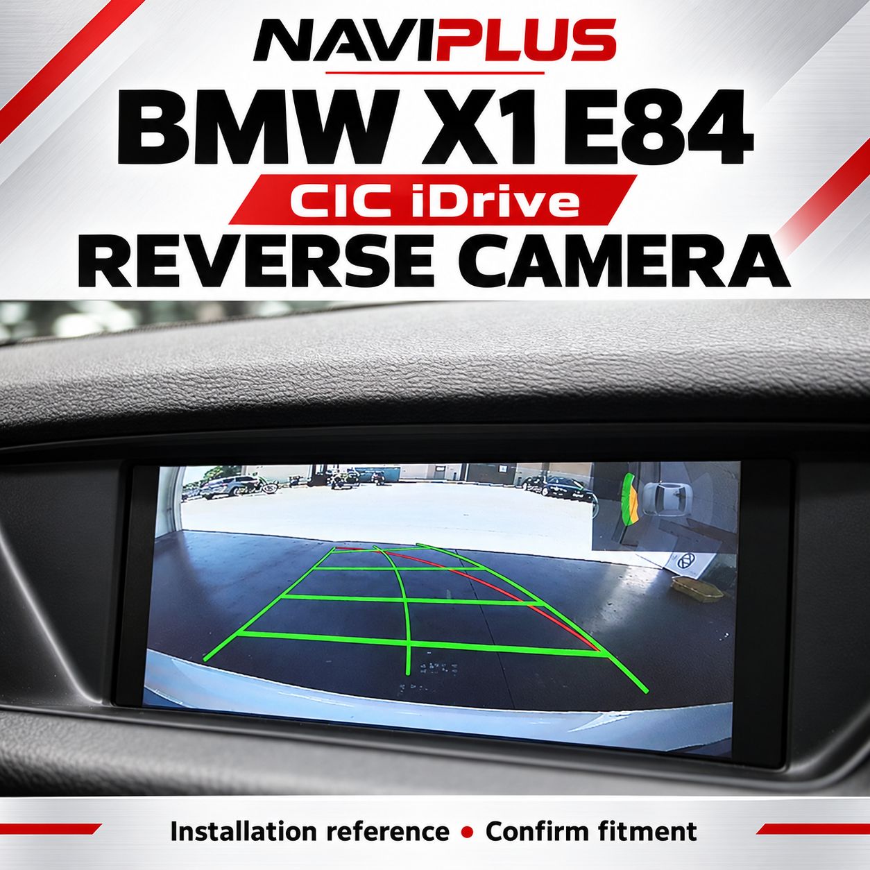 BMW X1 E84 CIC iDrive Reverse Camera Integration | 2009–2014