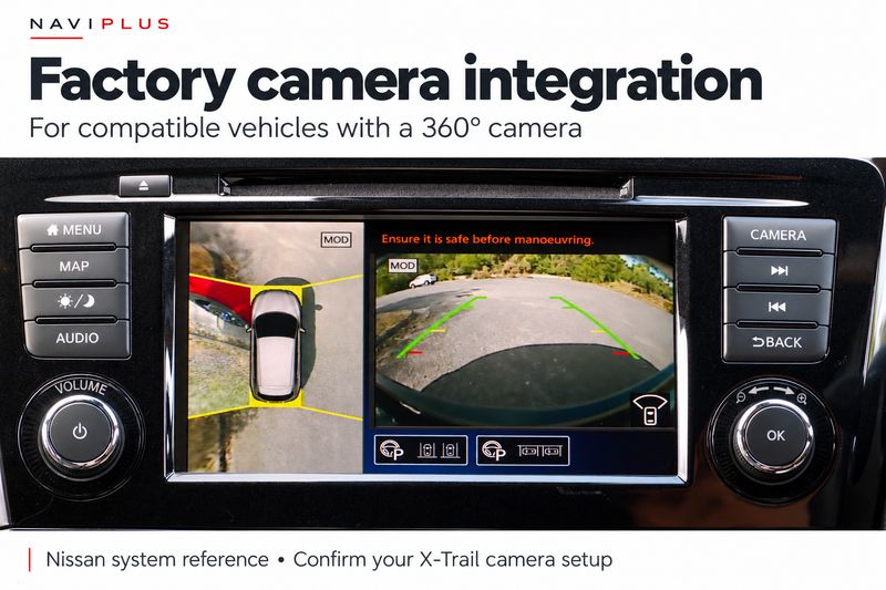 Nissan X-Trail Apple CarPlay &amp; Android Auto Integration | From 2014