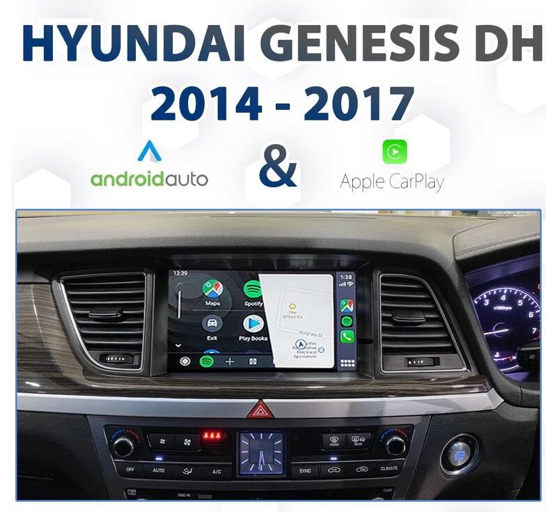 Hyundai Genesis DH Series 2014 - 2017 : Apple CarPlay &amp; Android Auto Integration