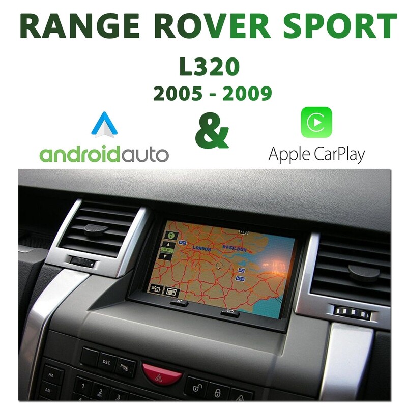 Range Rover Sport L320 Apple CarPlay &amp; Android Auto Integration 2005–2009