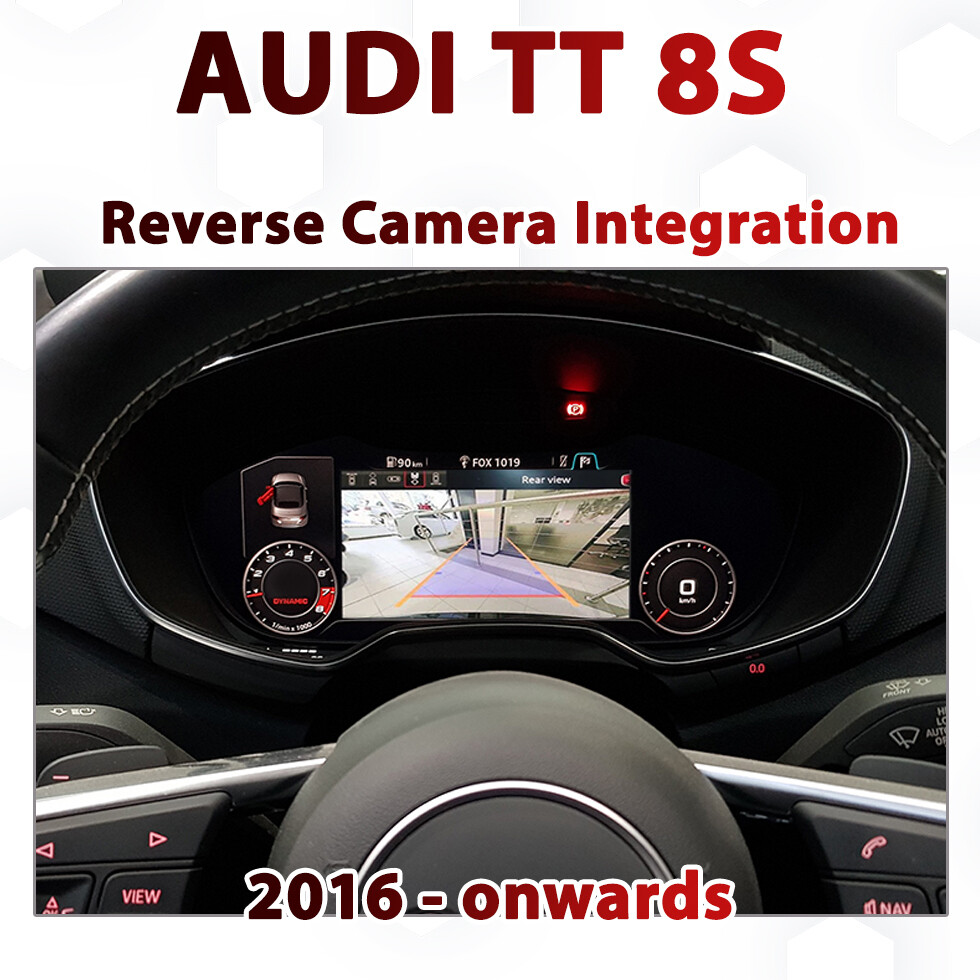 Audi TT 8S Mk3 MIB Cockpit Display Reverse Camera Integration 2015 Onwards