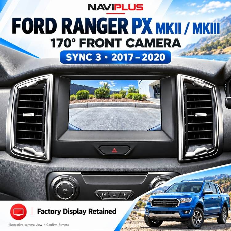 Ford Ranger PX MKII / MKIII SYNC 3 Front Camera Integration 2017–2020