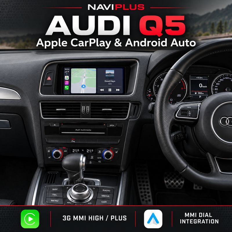 Audi Q5 Apple CarPlay &amp; Android Auto Integration
