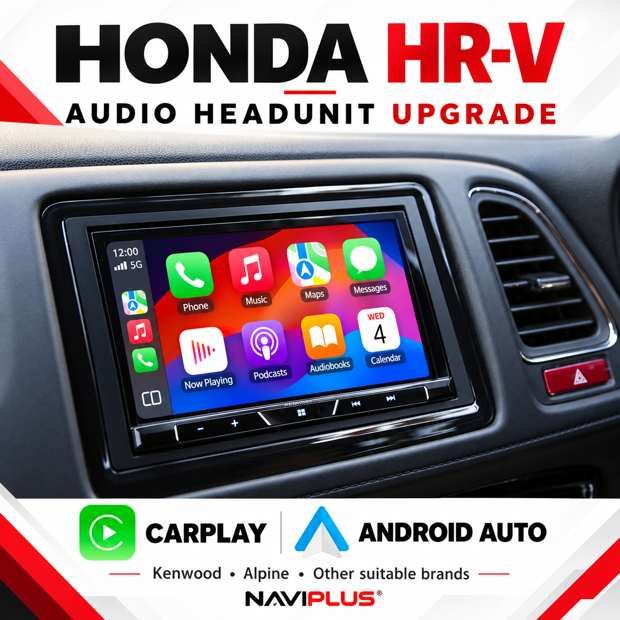 Honda HR-V Apple CarPlay &amp; Android Auto Headunit Replacement Upgrade