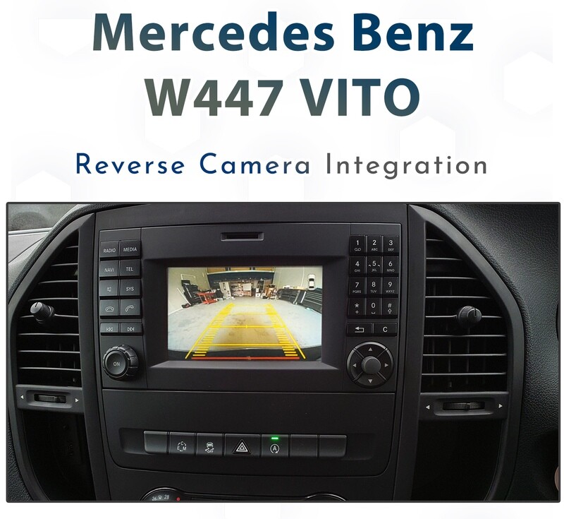 Mercedes-Benz W447 Vito Reverse Camera Integration – 2014–early 2020