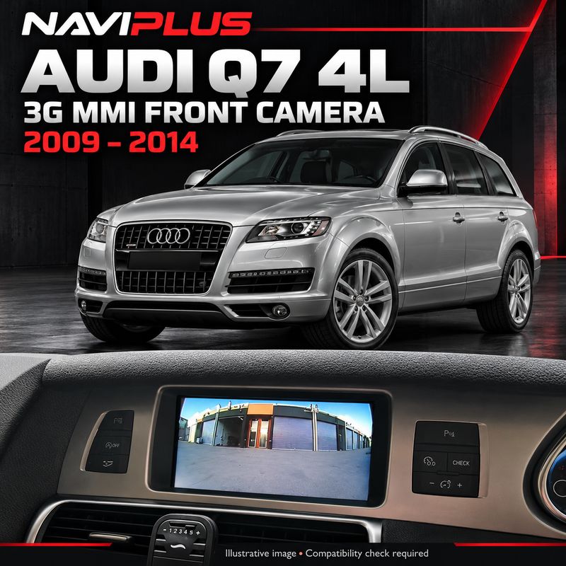 Audi Q7 4L Front Camera Integration – 3G MMI High / Plus | 2009–2014