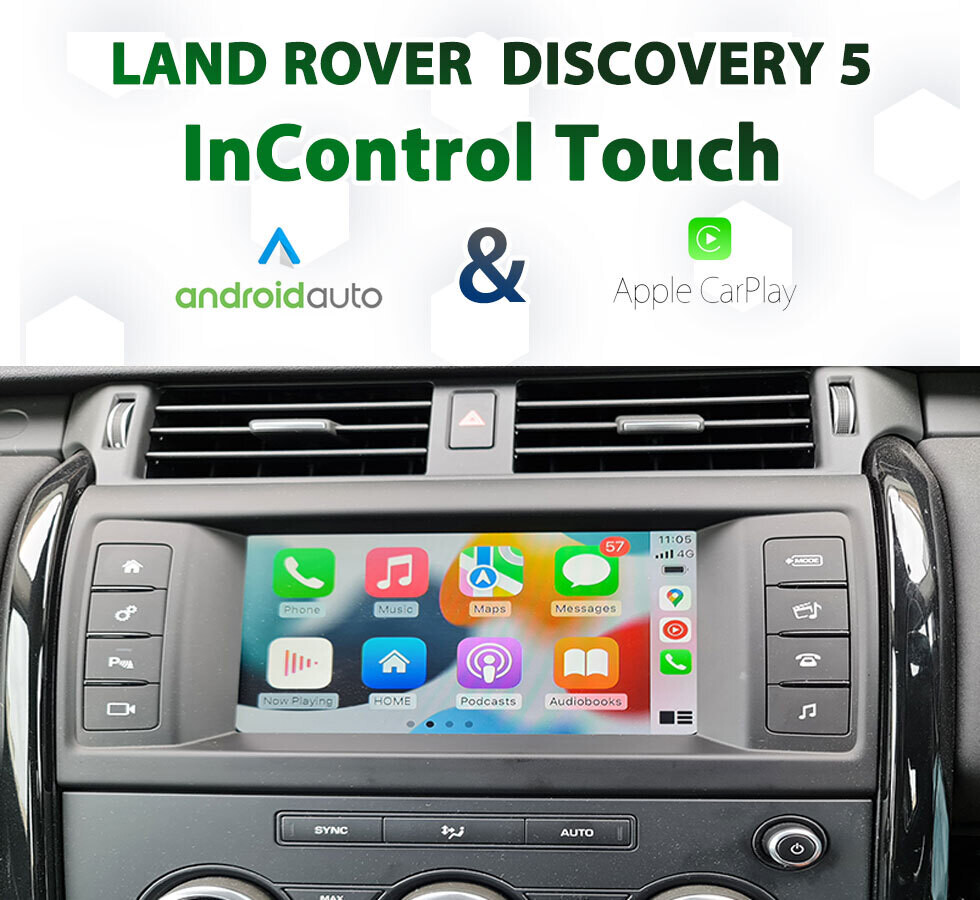 Land Rover Discovery 5 - InControl Touch Integrated Apple CarPlay &amp; Android Auto
