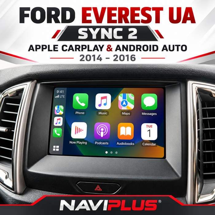 Ford Everest UA SYNC 2 Wireless Apple CarPlay &amp; Android Auto Integration 2014–2016