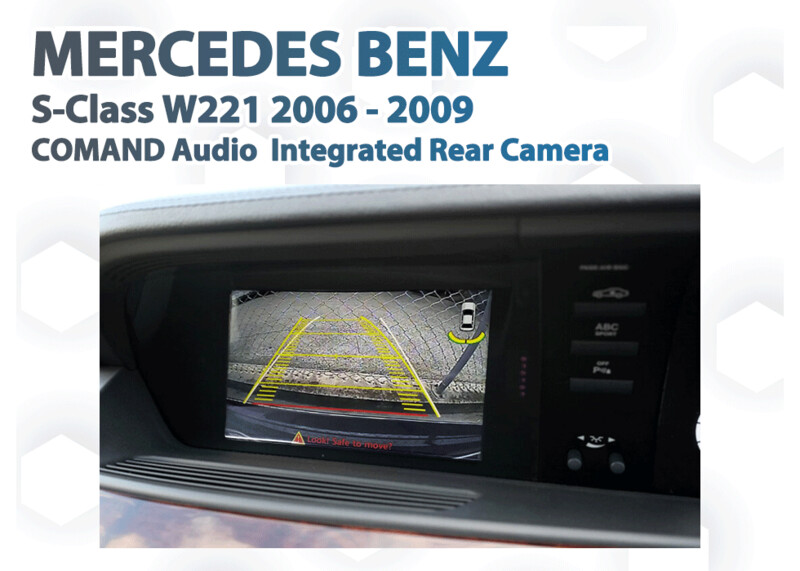 Mercedes-Benz W221 S-Class Reverse Camera Integration – 2006–2009
