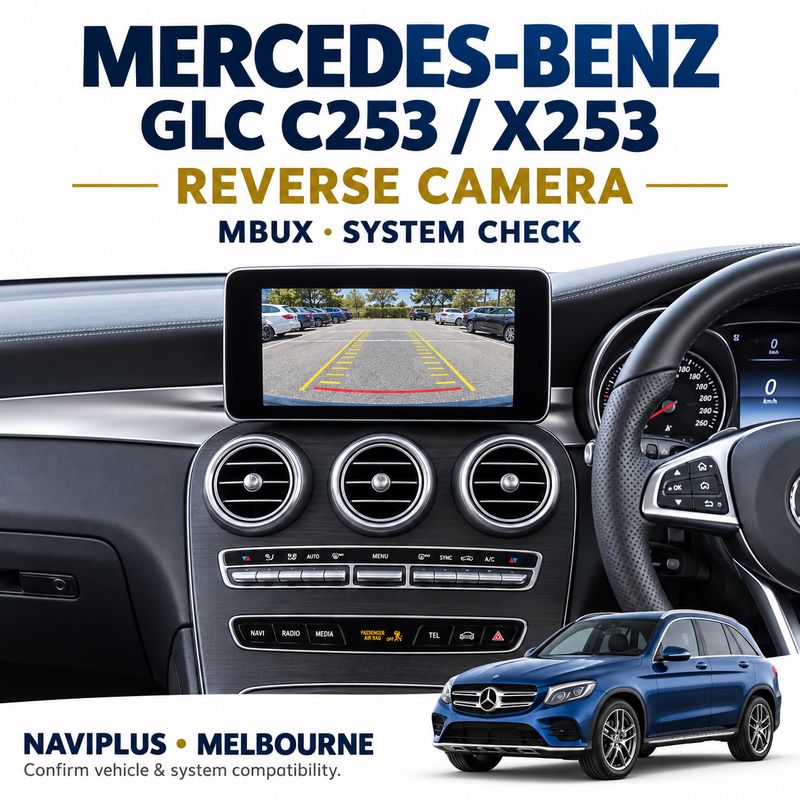 Mercedes-Benz GLC C253 / X253 Reverse Camera Integration