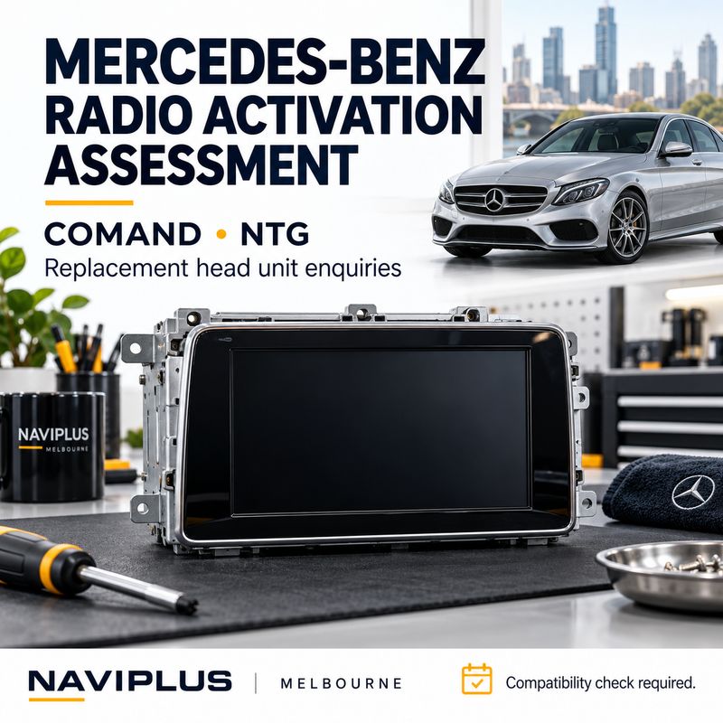 Mercedes-Benz COMAND / NTG Radio Anti-Theft Unlock Service