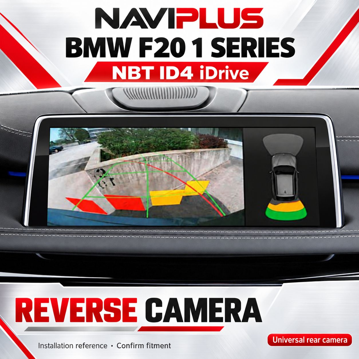 BMW 1 Series F20 NBT ID4 iDrive Reverse Camera Integration 2012–2017