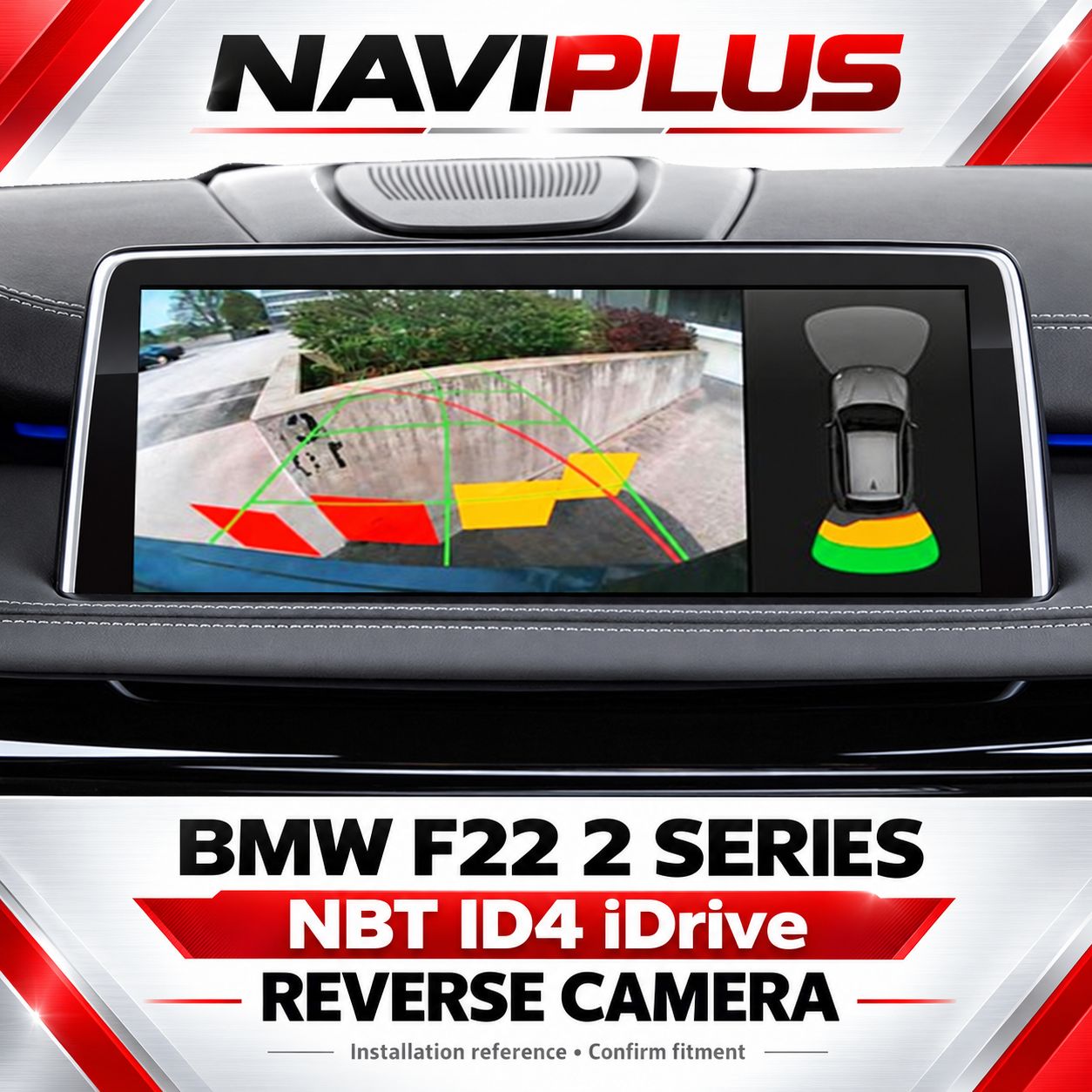 BMW 2 Series F22 NBT ID4 iDrive Reverse Camera Integration 2013–2018