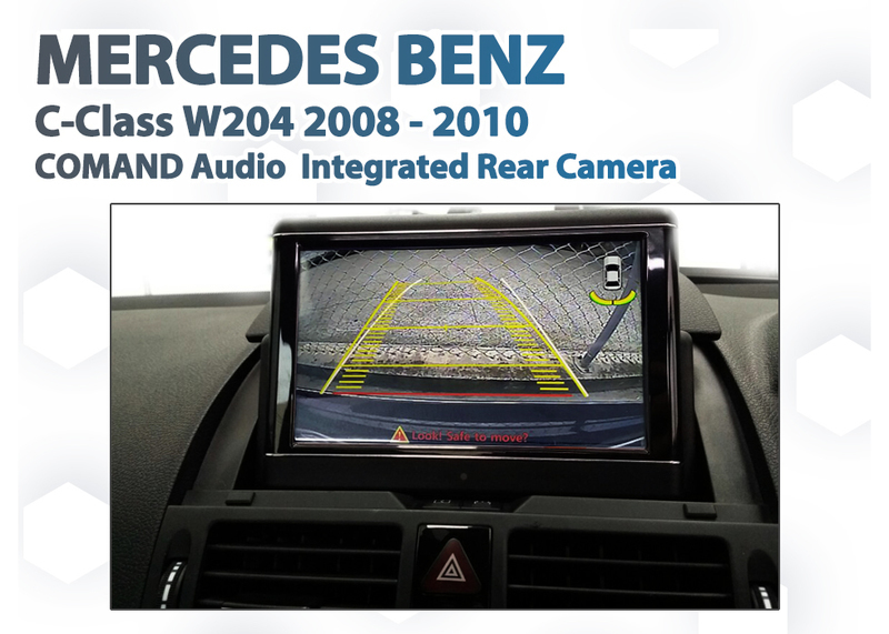 Mercedes-Benz W204 C-Class pre-facelift Reverse Camera Integration – 2008–2010