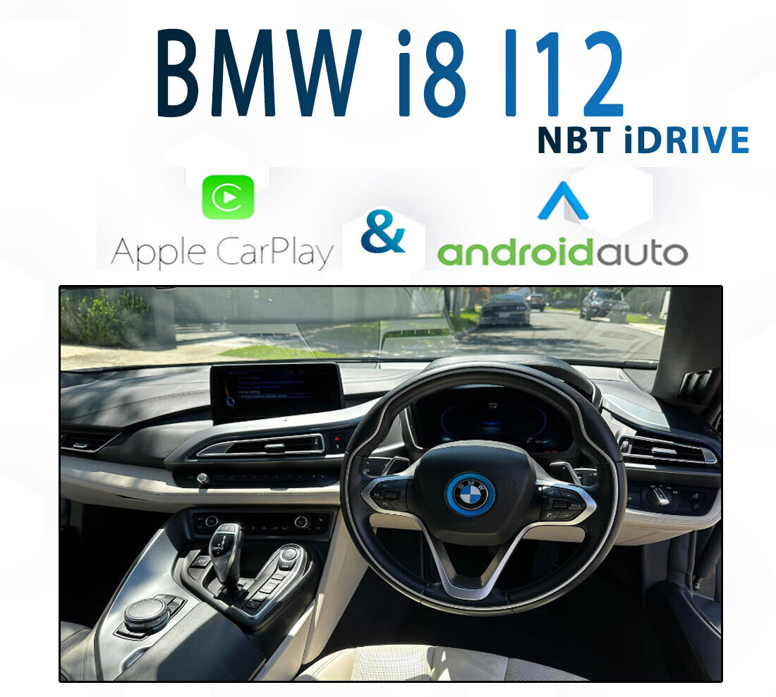 BMW i8 Series LCI - iDrive NBT Apple CarPlay &amp; Android Auto