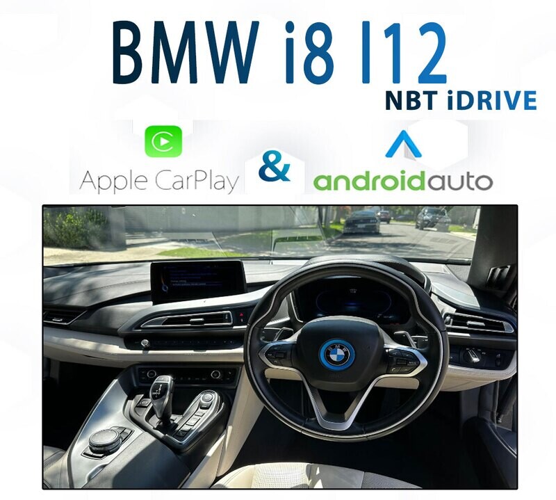 BMW i8 Series LCI - iDrive NBT Apple CarPlay &amp; Android Auto