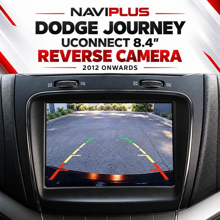 Dodge Journey UConnect 8.4 Reverse Camera Integration 2012 Onwards