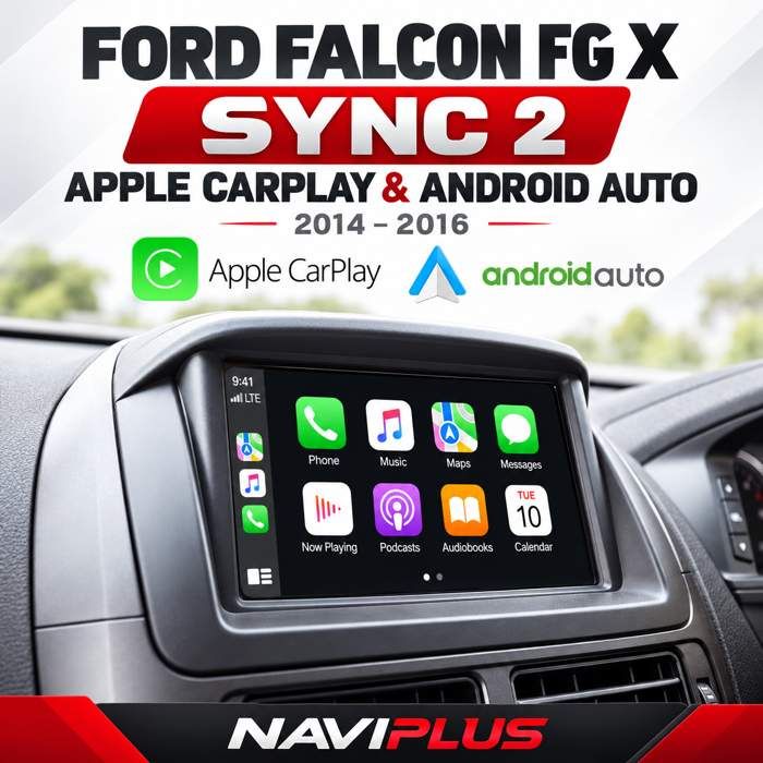 Ford Falcon FG X SYNC 2 Wireless Apple CarPlay &amp; Android Auto Integration 2014–2016