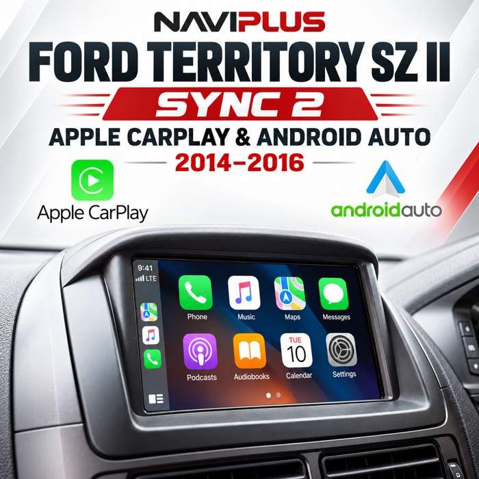 Ford Territory SZ II SYNC 2 Wireless Apple CarPlay &amp; Android Auto Integration 2014–2016