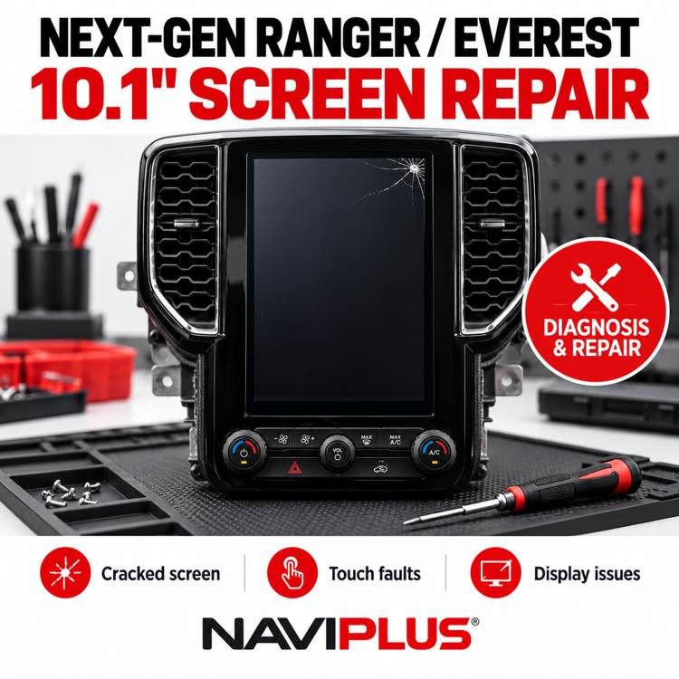 Ford Ranger &amp; Everest 10.1-inch Touchscreen &amp; LCD Repair — SYNC 4A
