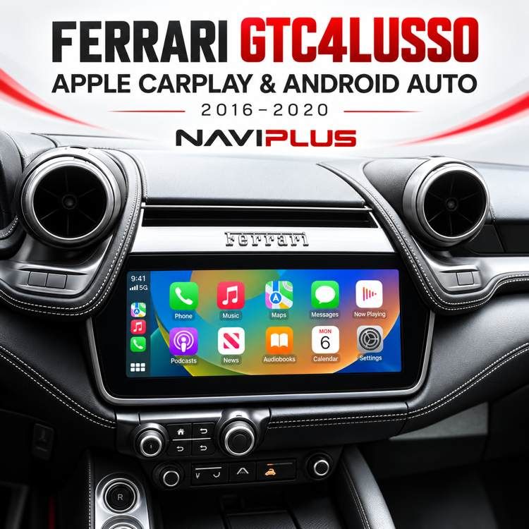 Ferrari GTC4Lusso Wireless Apple CarPlay &amp; Android Auto Integration 2016–2020