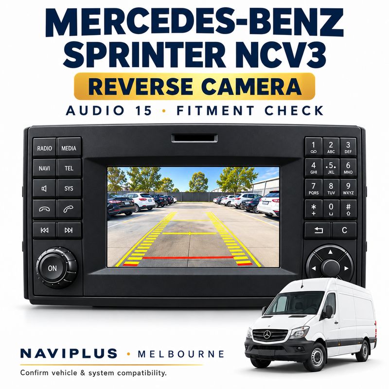 Mercedes-Benz Sprinter NCV3 Reverse Camera Integration