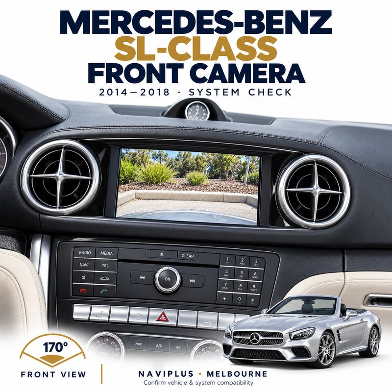 Mercedes-Benz SL-Class R231 Front View Camera Integration