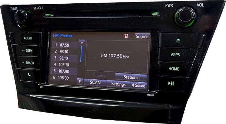 Toyota Prius Gen 3 / Gen 4 (XW30) with seamless Apple CarPlay and Android Auto integration