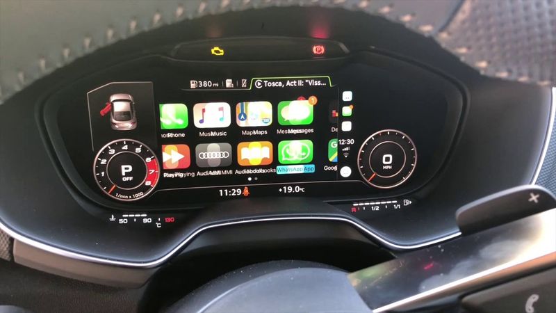 Genuine Audi MIB Apple CarPlay &amp; Android Auto Activation Audi TT (8S) with Virtual Cockpit Display
