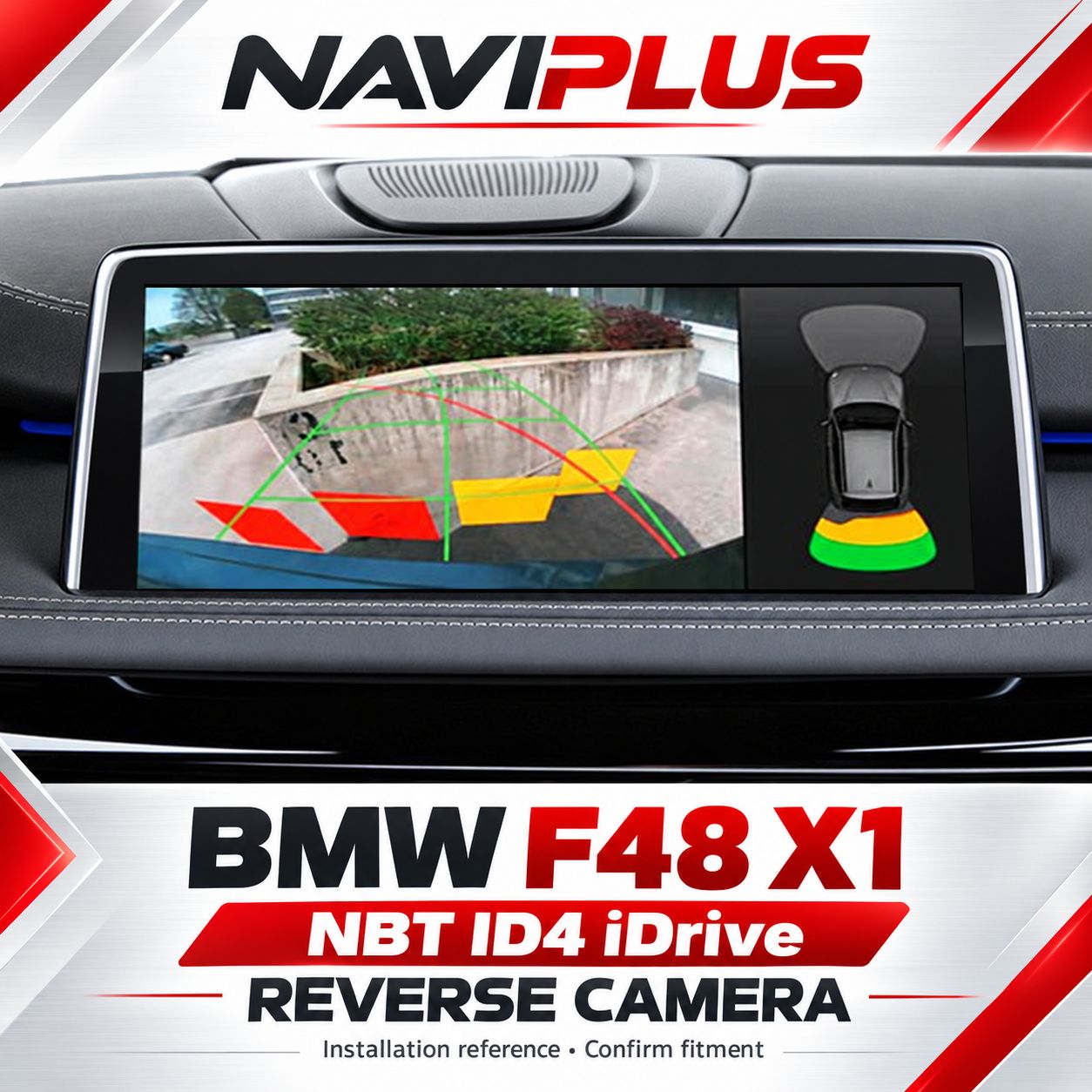 BMW X1 F48 NBT ID4 iDrive Reverse Camera Integration 2014–2018