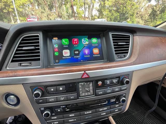 Hyundai Genesis 8-inch original Naviplus installation reference