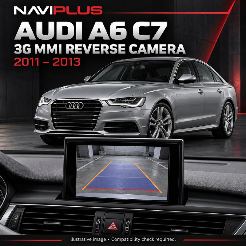 Audi A6 C7 3G MMI Reverse Camera Integration 2011–2013