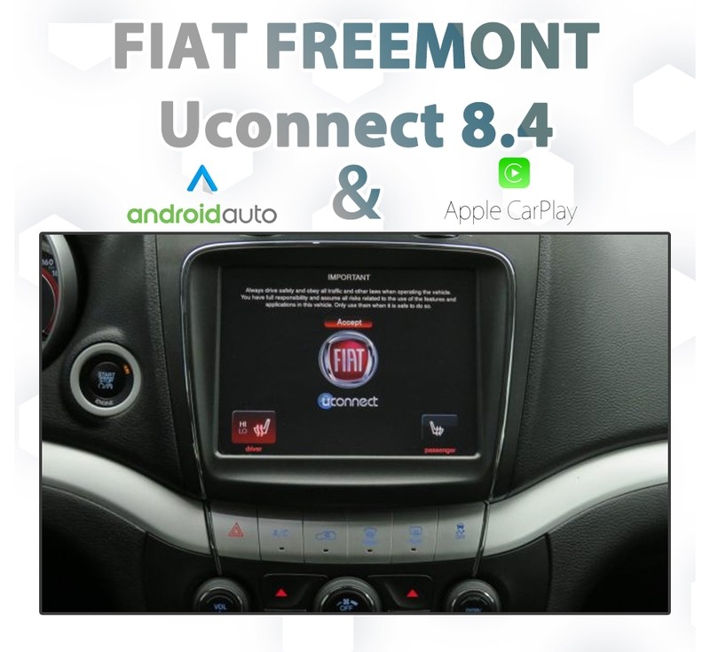 Fiat Freemont - UConnect 8.4" Integrated Android Auto &amp; Apple CarPlay