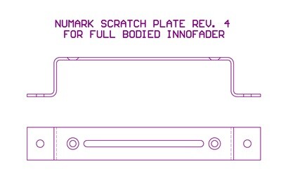 Numark Scratch Plate
