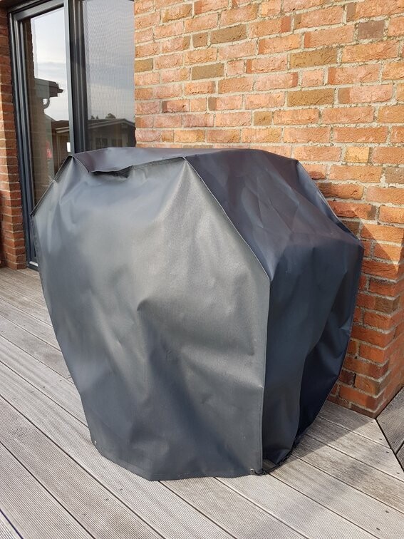 Grillhaube Leichte Plane 450 g/m² Länge bis 165 cm