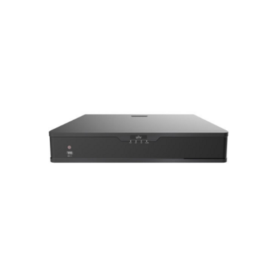 UNV 23-Channel 4K NDAA Compliant PoE NVR with 2 SATA HDD Bays