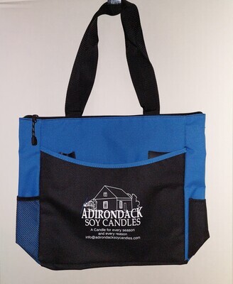 Adirondack Logo Zipped Tote Bag