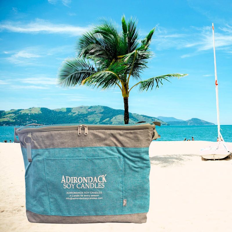 Caribbean Blue 40 Can Cooler $25.00