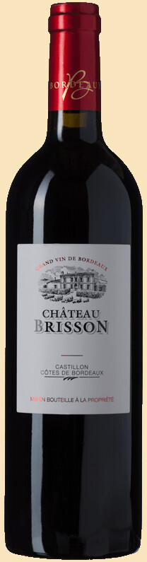 CHATEAU BRISSON 2005 Cotes de Castillon Bordeaux