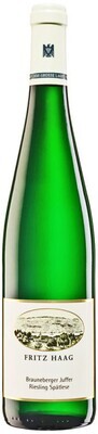 FRITZ HAAG 2008 Brauneberger Juffer Riesling Spätlese