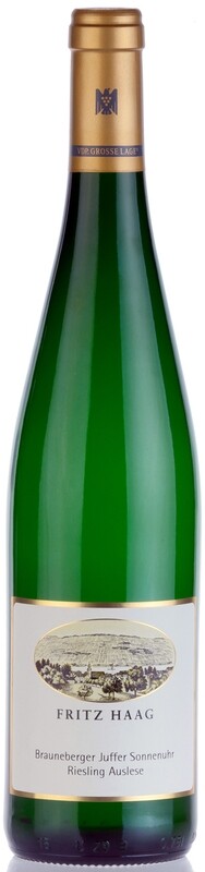 Fritz Haag 2007 Brauneberger Juffer Sonnenuhr Riesling Auslese Goldkapsel Fritz Haag 2007 Brauneberger Juffer Sonnenuhr Riesling Auslese Goldkapsel
