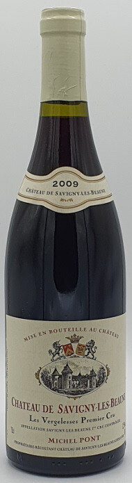 Michel Pont Chateau de Savigny les Beaune 2009 Savigny Les Beaune Les Vergelesses Premier Cru