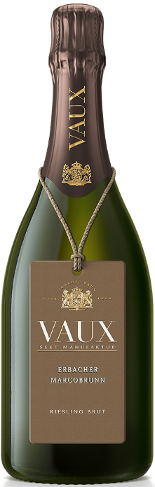 Sekthaus Schloss Vaux 2018 Erbacher Marcobrunn Riesling Sekt brut
